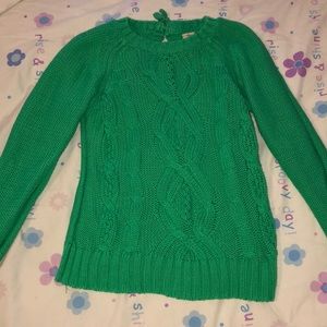 Vintage Green Sweater